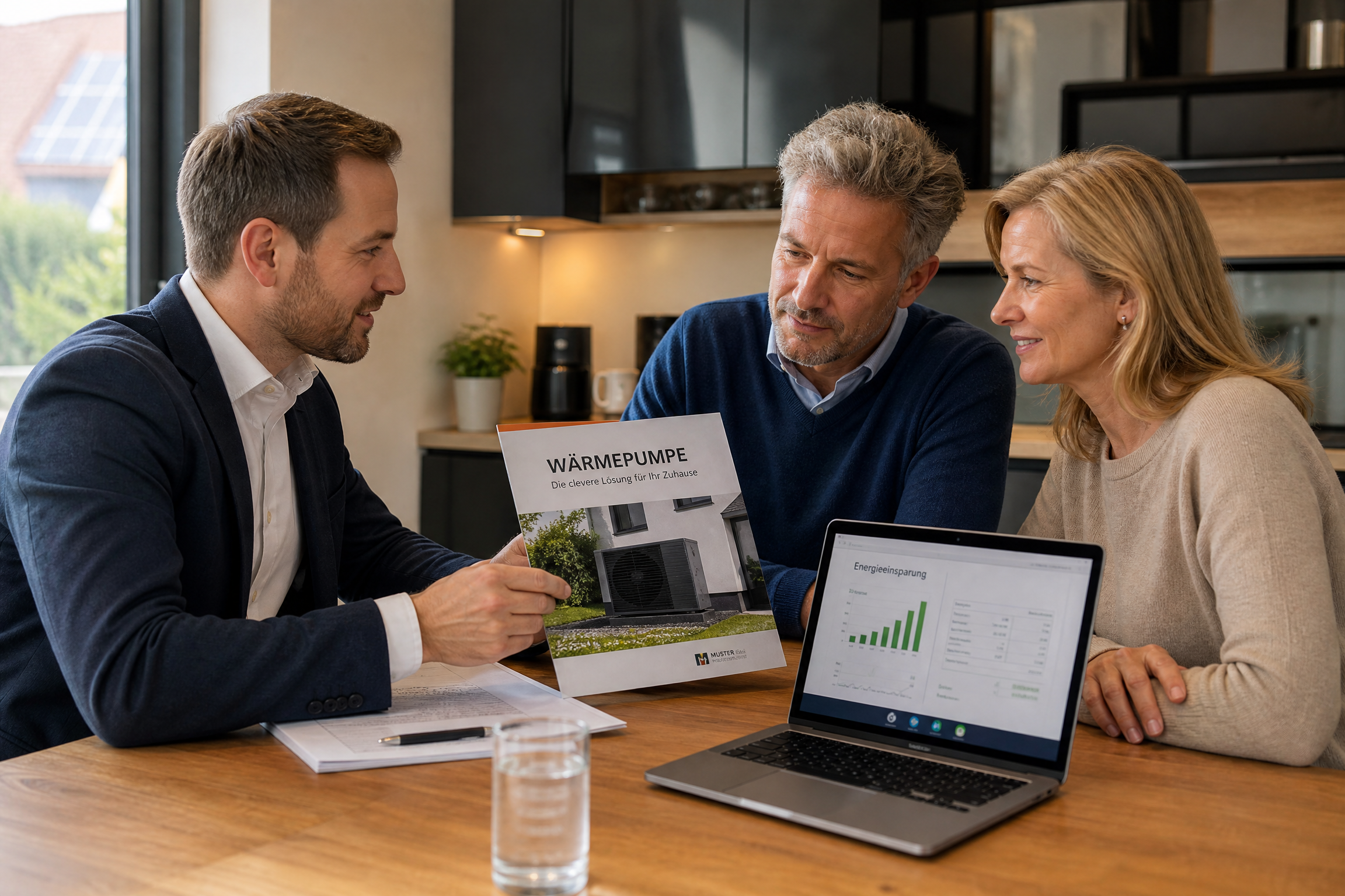 Wärmepumpen Beratungsgespräch – Qualifizierte Leads